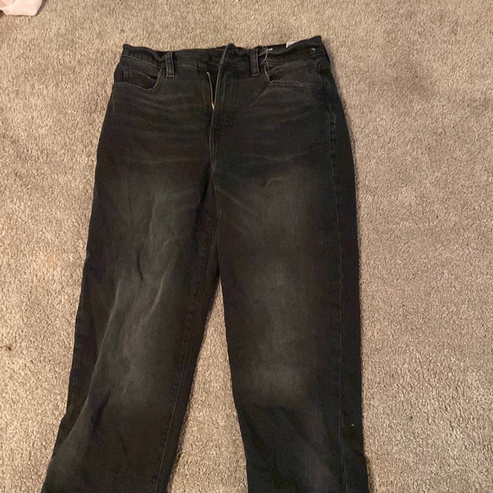 Gifted gray straight leg jeans